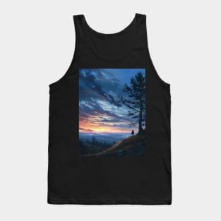 Saga of the Norse: Viking Exploration, Epic Tales, and Anime-Manga Heritage in Vinland Saga Art Tank Top